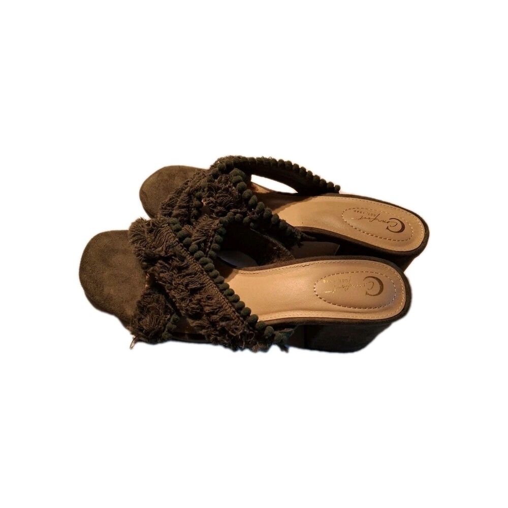 Comfort Sandals Green Size 9 Women's - Picture 3 of 16